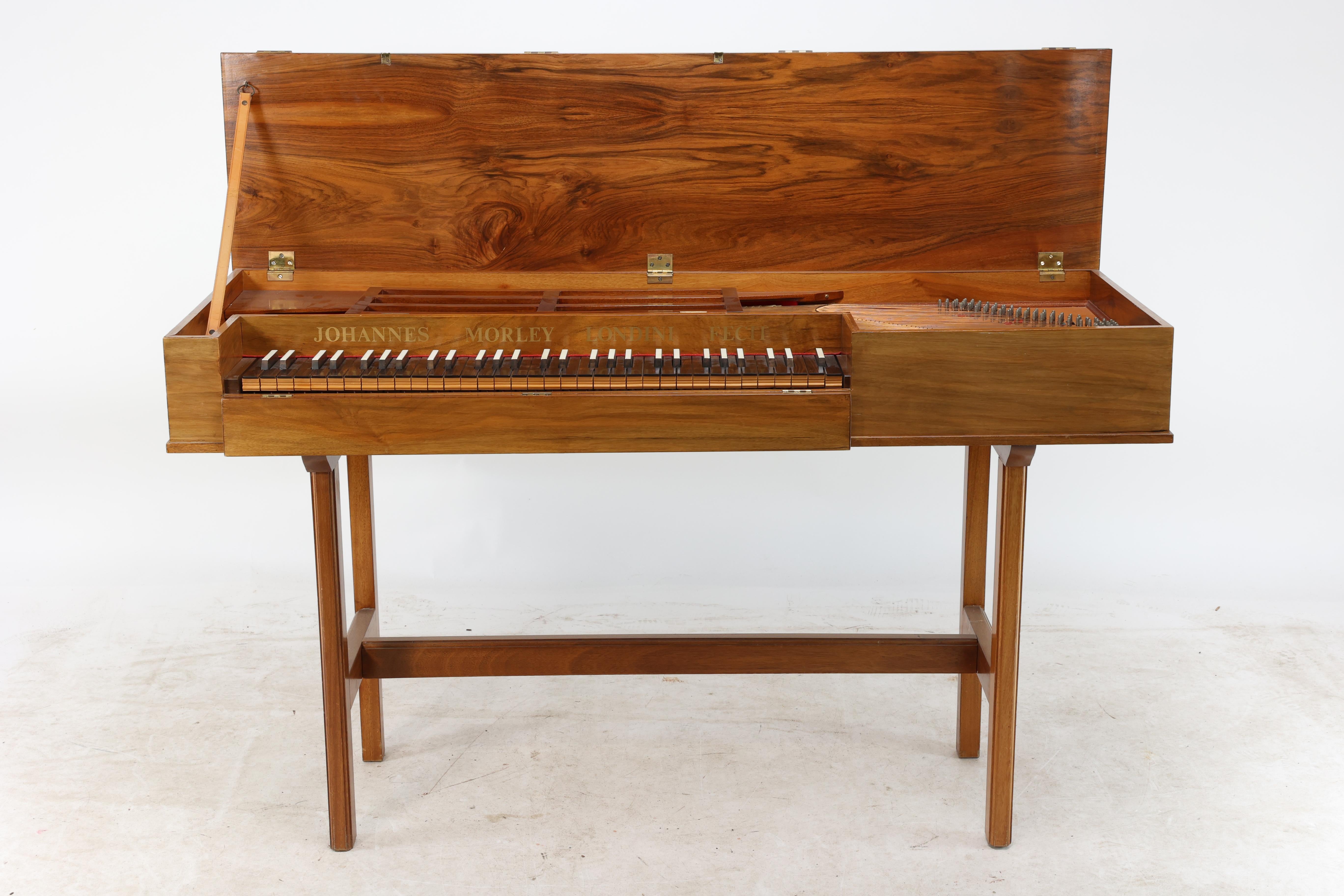 John Morley London. A 1960's clavichord signed John Morley Londini Fecit.
