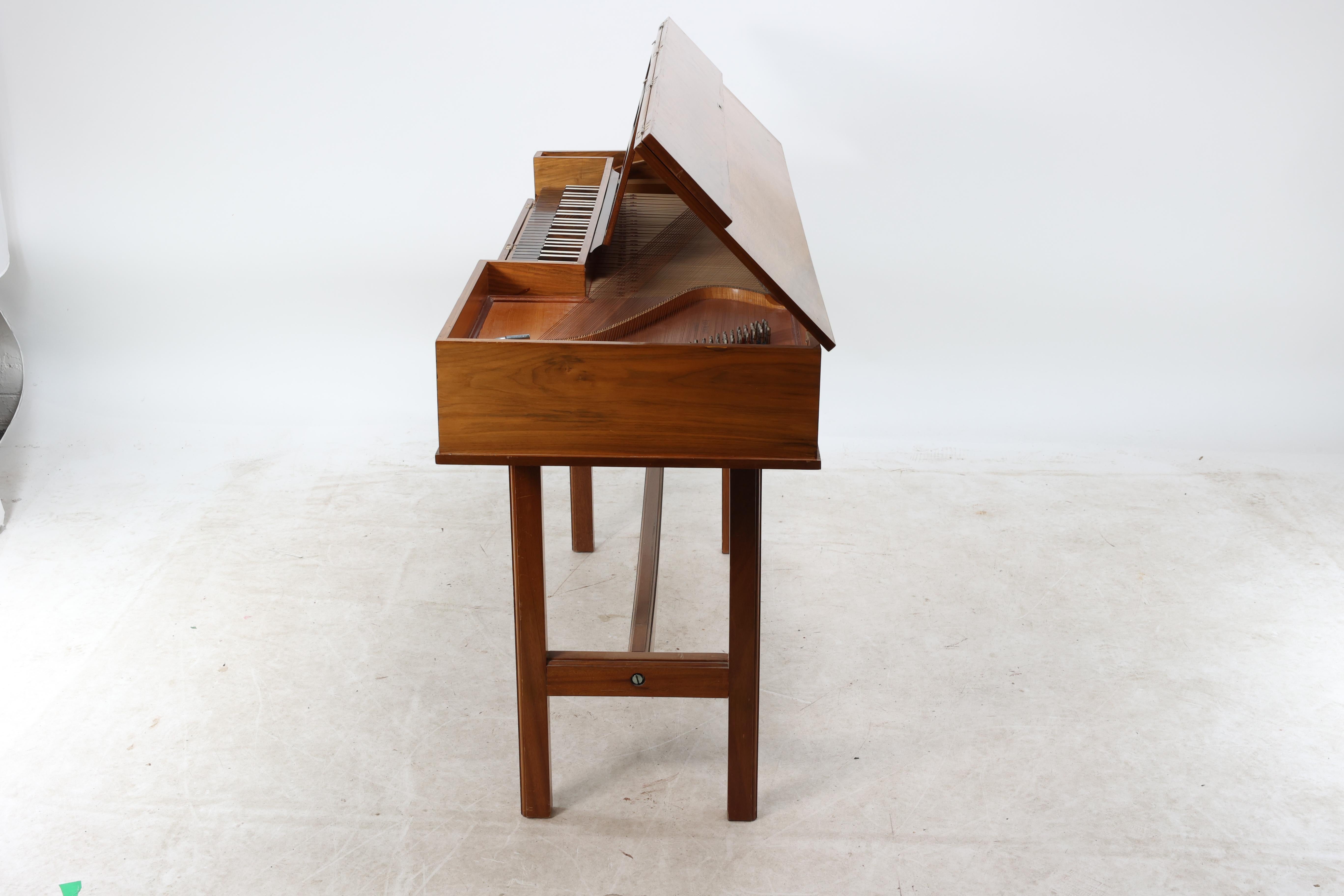Mid-20th Century John Morley London. A 1960's clavichord signed John Morley Londini Fecit.