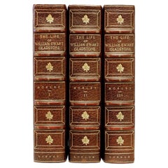 John MORLEY. The Life Of William Ewart Gladstone - 3 vols. - IN A FINE BINDING!