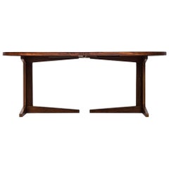 John Mortensen Dining Table Model HM 55 by Heltborg Møbler in Denmark