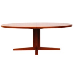 Used John Mortensen for Heltborg Teak Dining Room Conference Table