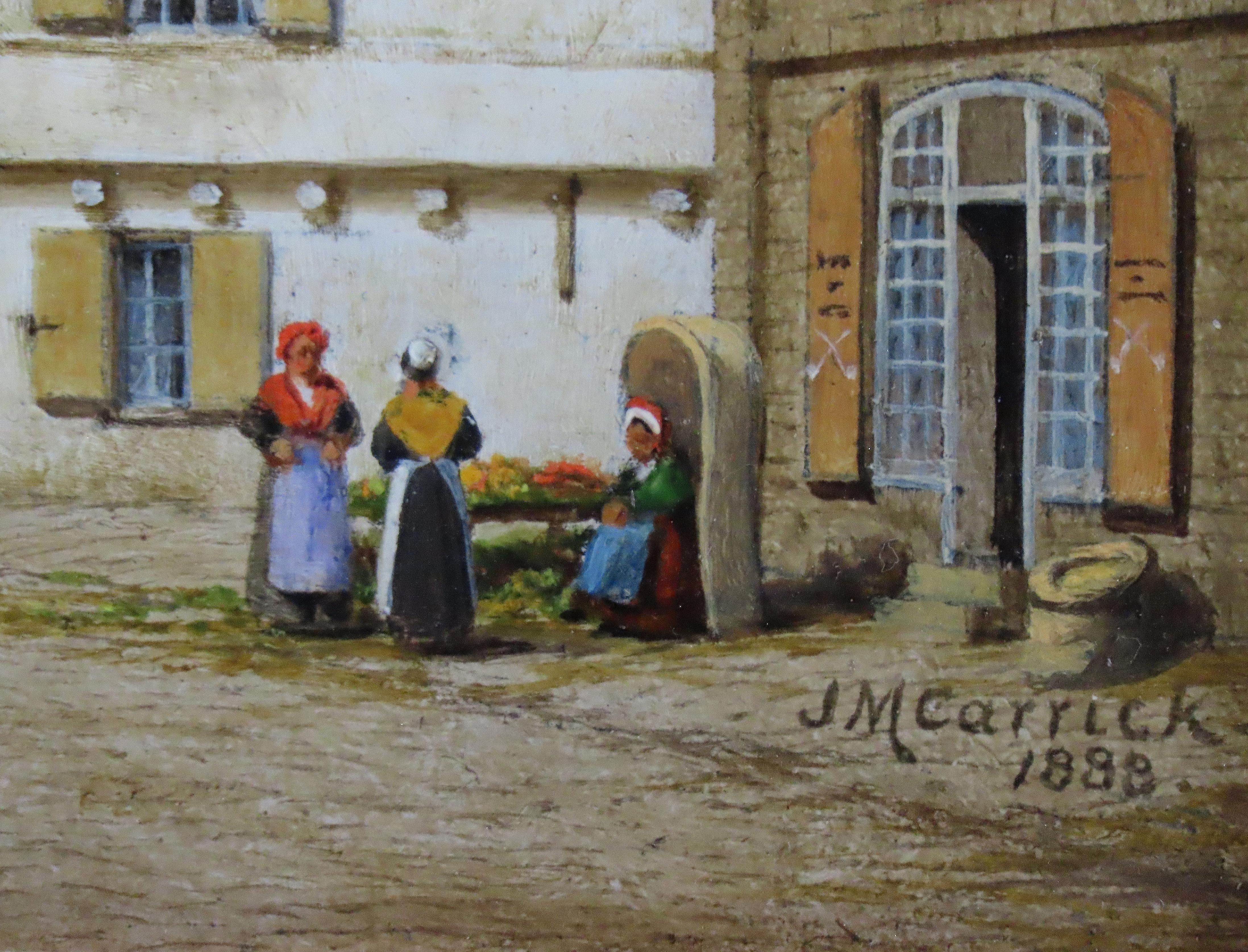Pair of Oils, John Mulcaster Carrick. 