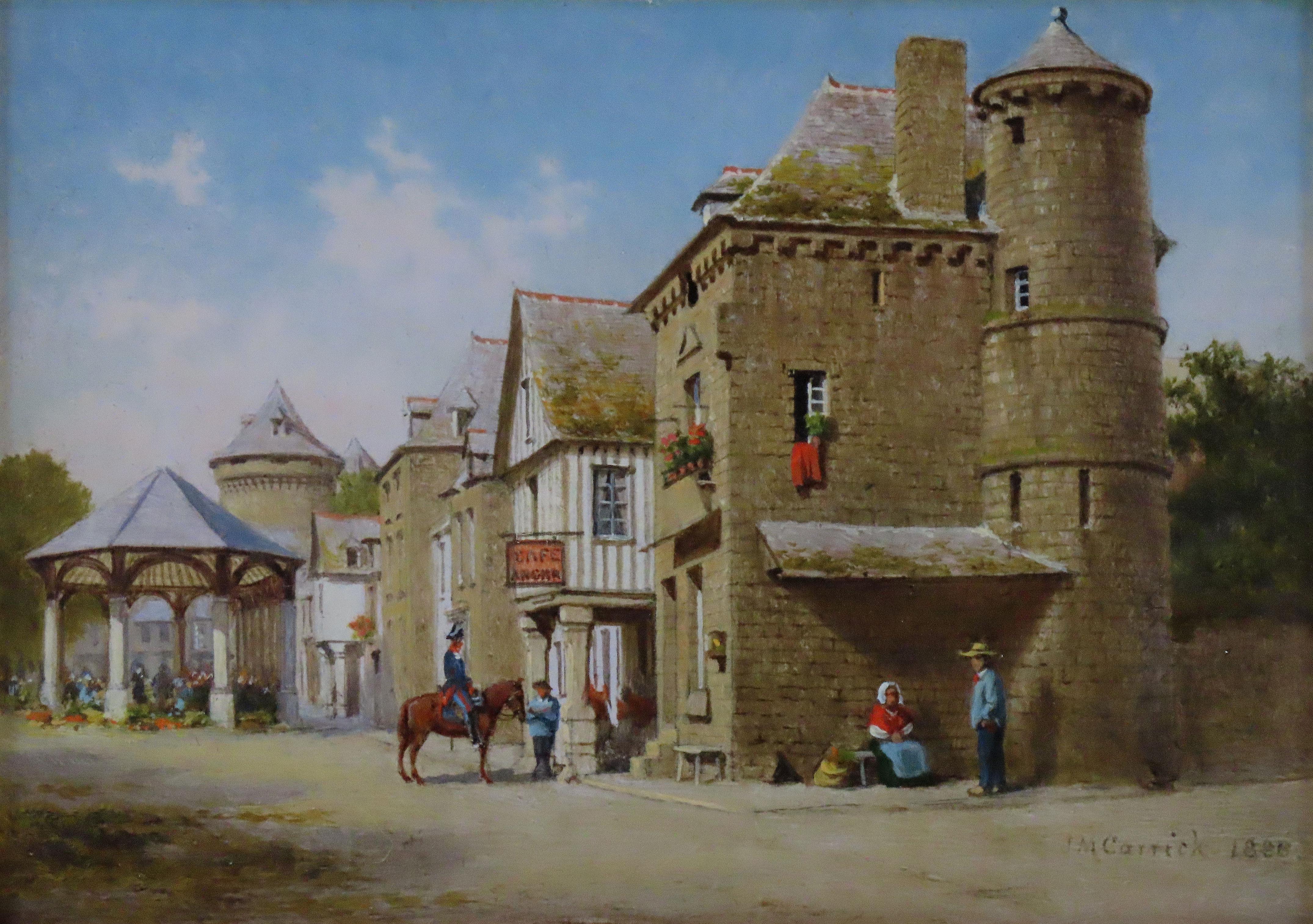 Pair of Oils, John Mulcaster Carrick. 