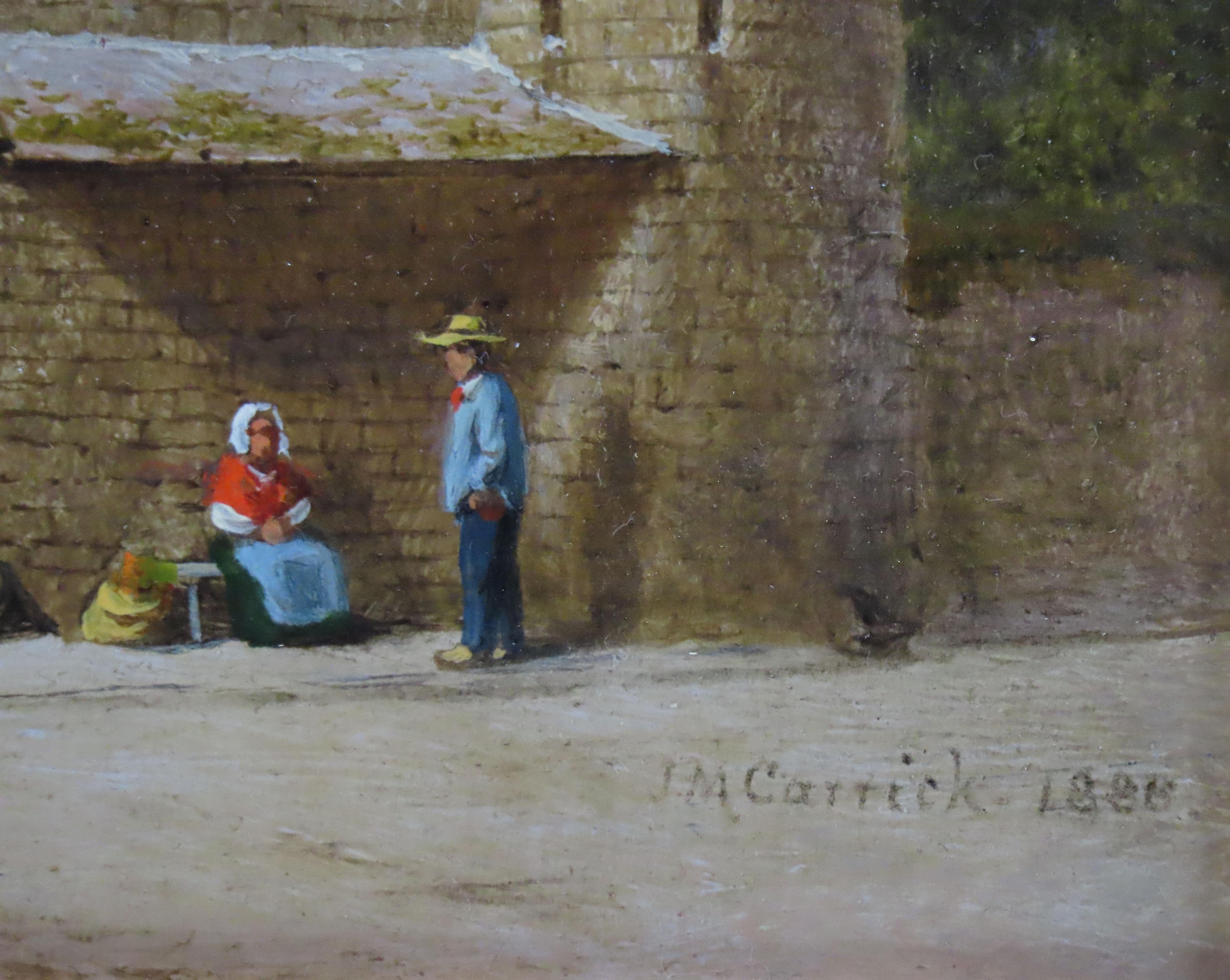 Pair of Oils, John Mulcaster Carrick. 