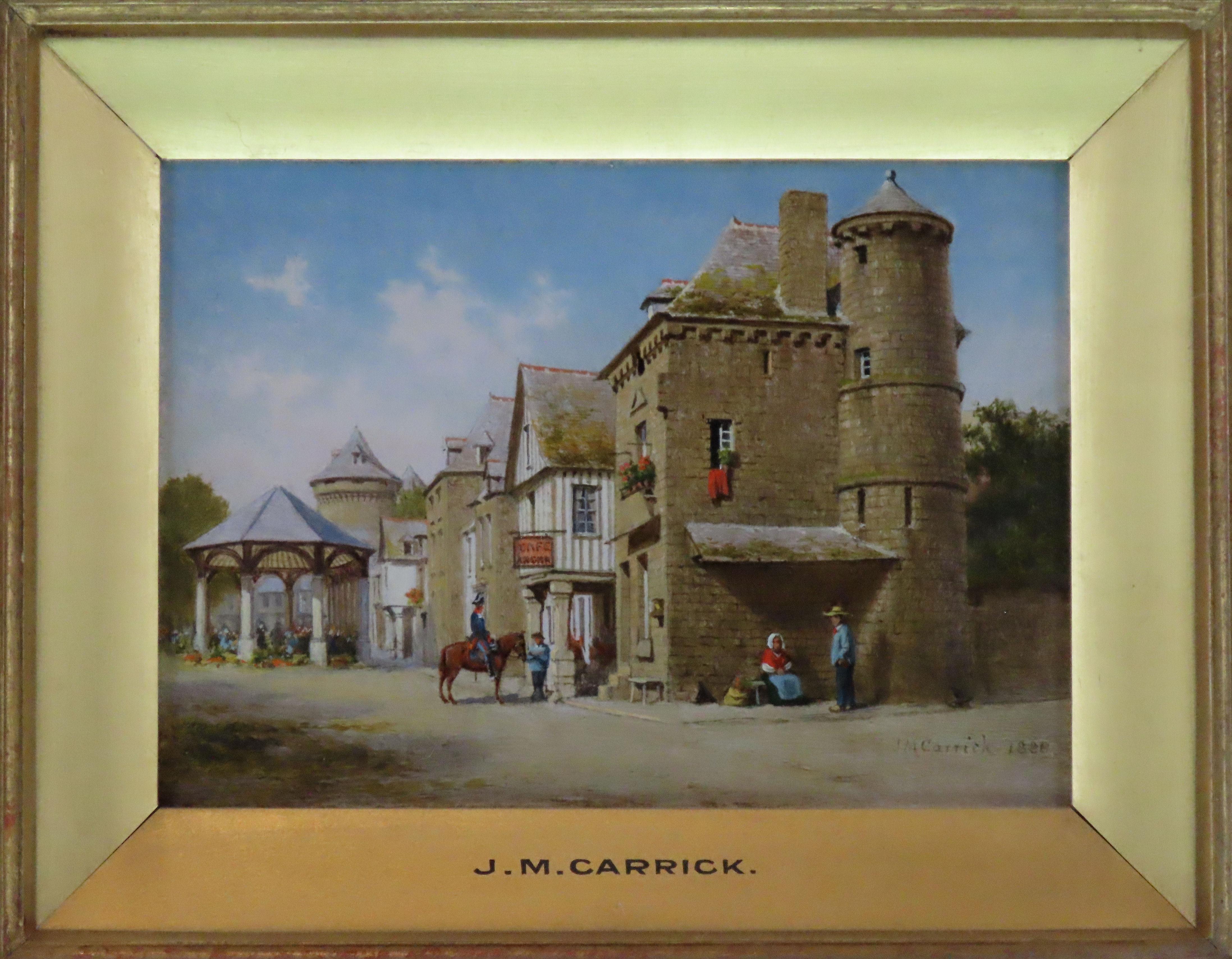 Pair of Oils, John Mulcaster Carrick. 