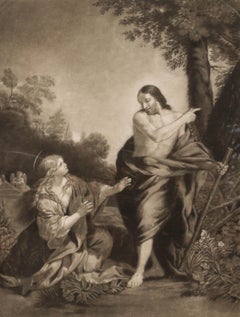 John Murphy (c.1748-c.1820) - 1781 Mezzotint, Christ Appearing To Mary