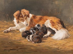 A mother and pups