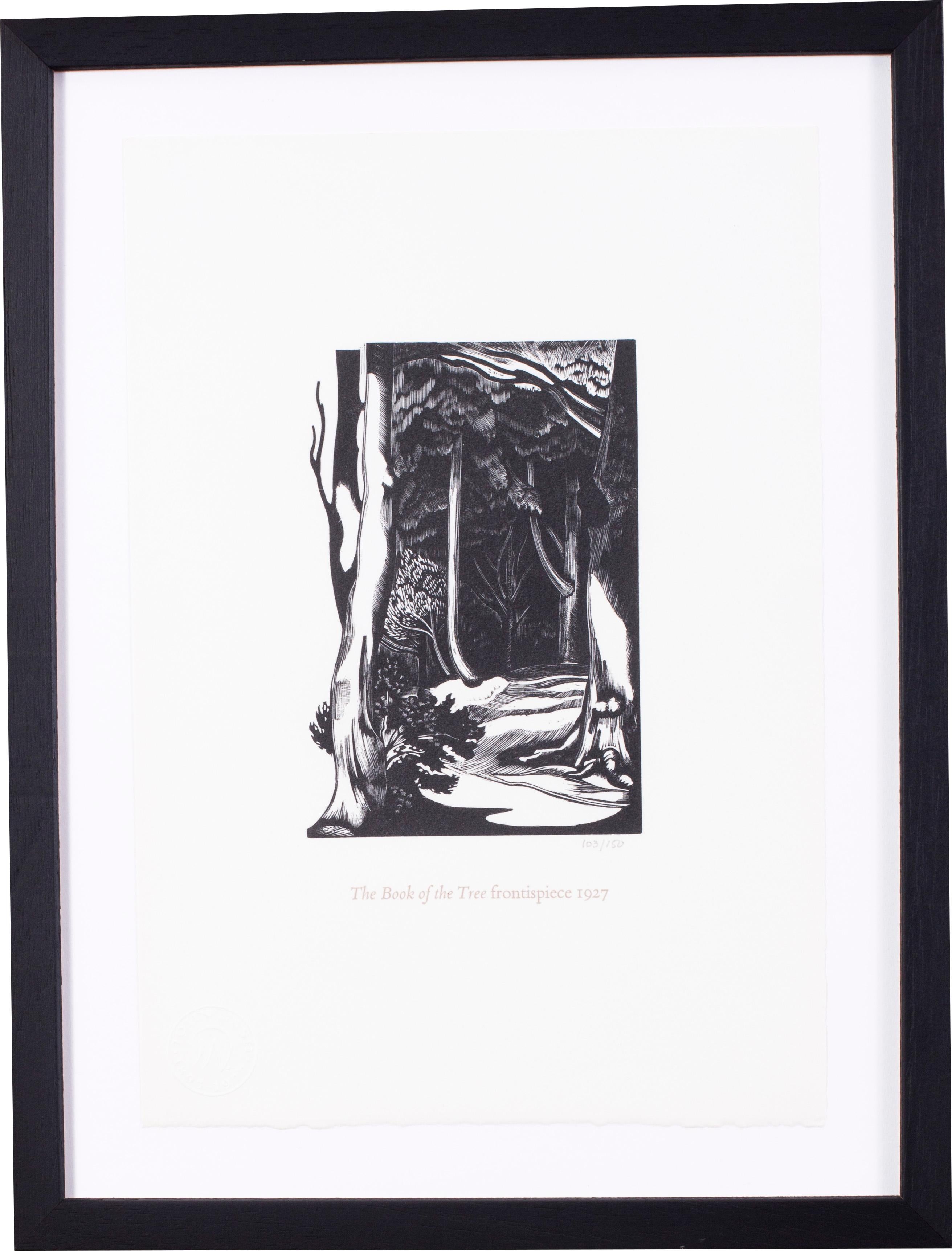 A set of six black and white wood prints by renowned mod Brit artist John Nash 9