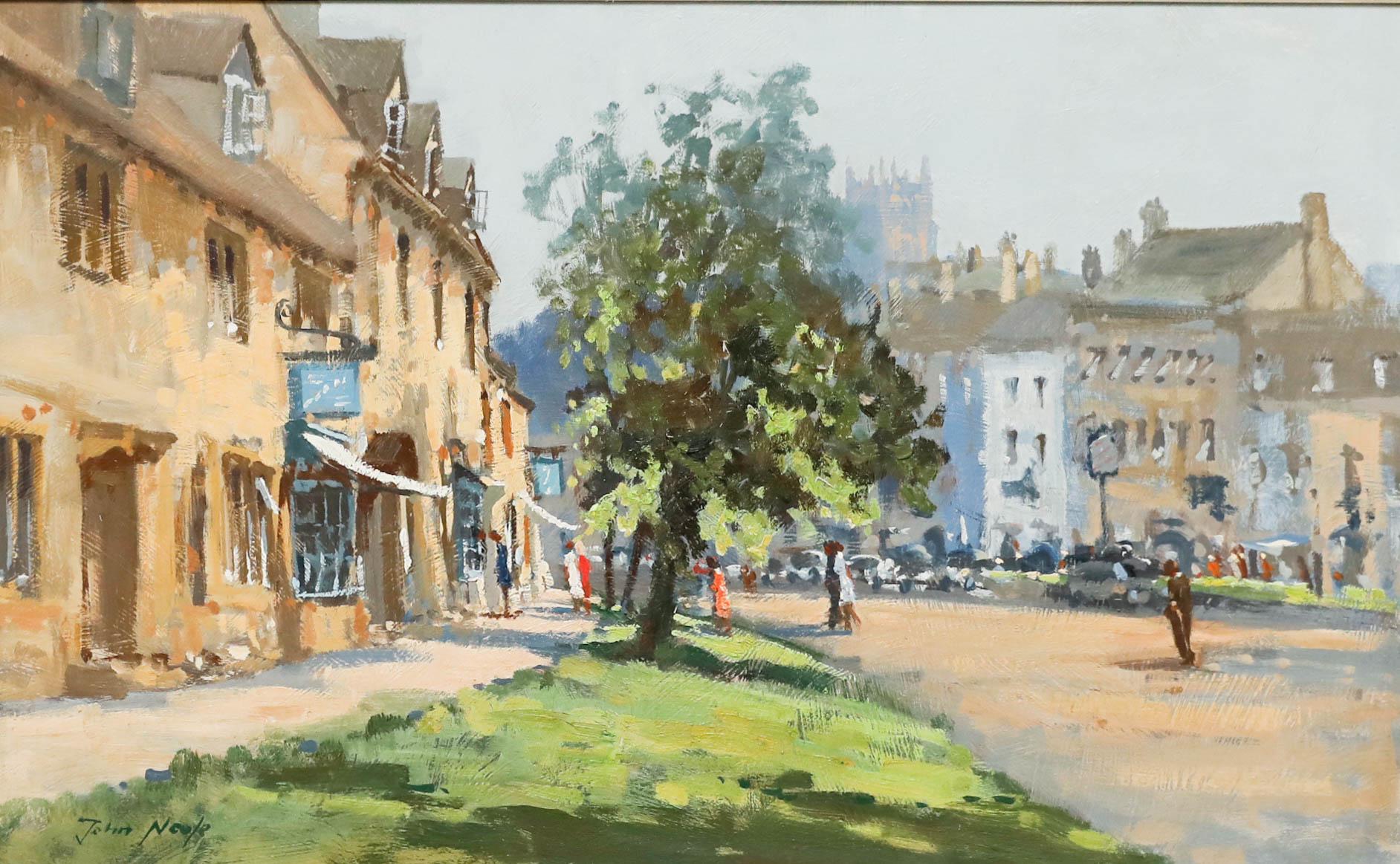 John Neale - Contemporary Oil, Midsummer Chipping Campden 1