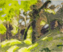 John Newberry (b.1934) - 20th Century Oil, Light Through the Trees