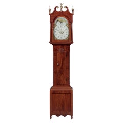 John Nicholl Federal Tall Case Clock