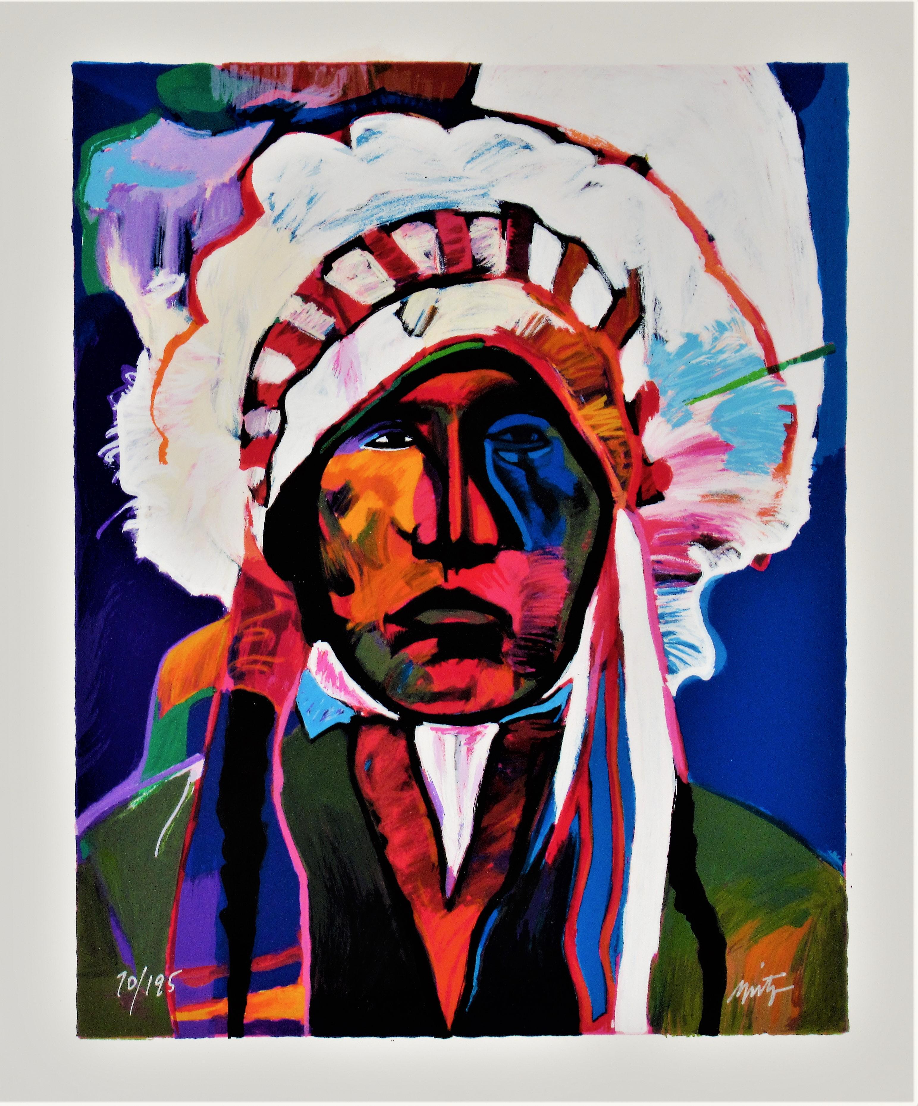 John Nieto Print - War Bonnet