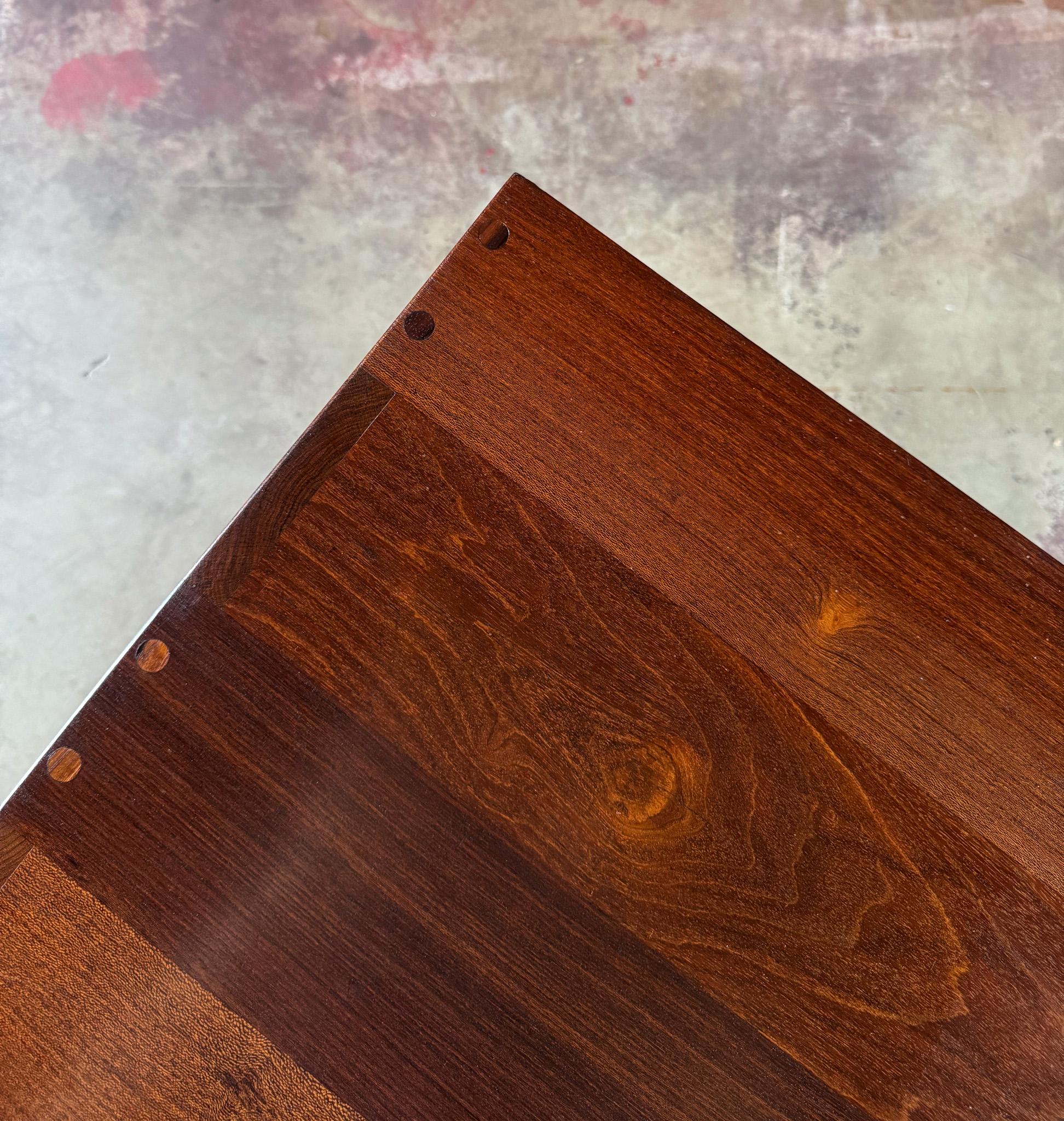 John Nyquist Handcrafted Louro Preto Credenza, California, 1971 6