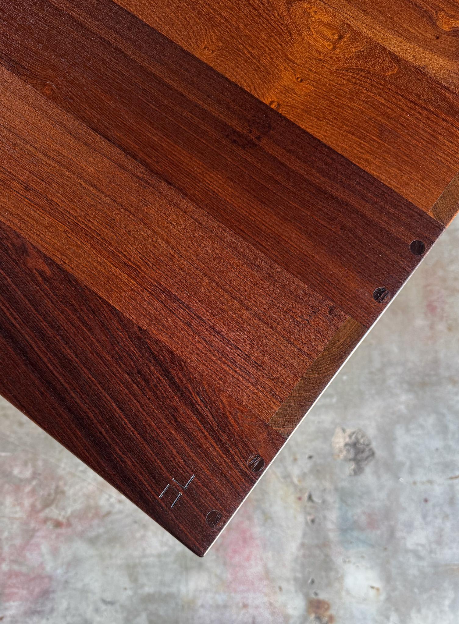 American John Nyquist Handcrafted Louro Preto Credenza, California, 1971