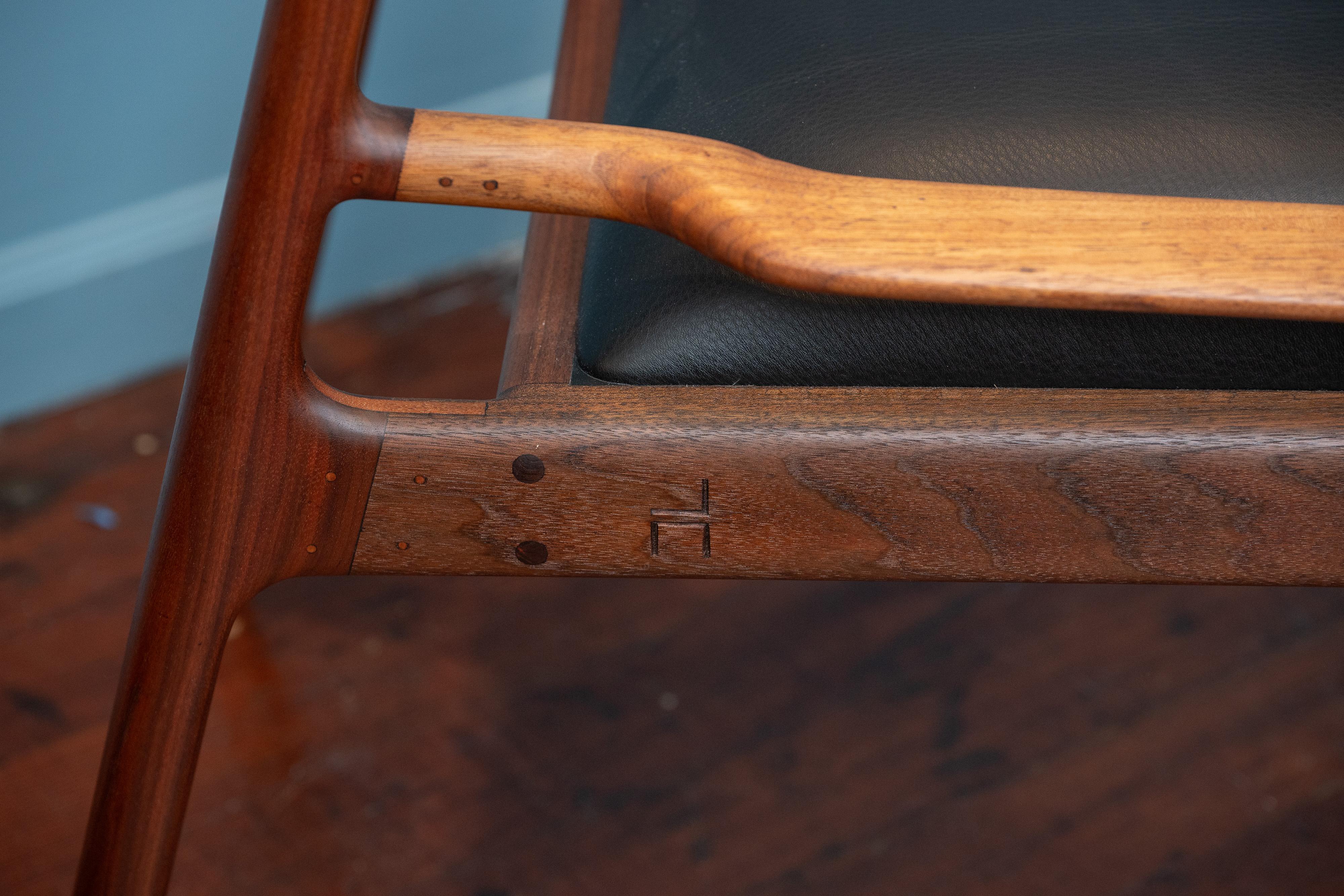 John Nyquist Studio Craft Sessel, 1959 im Angebot 2