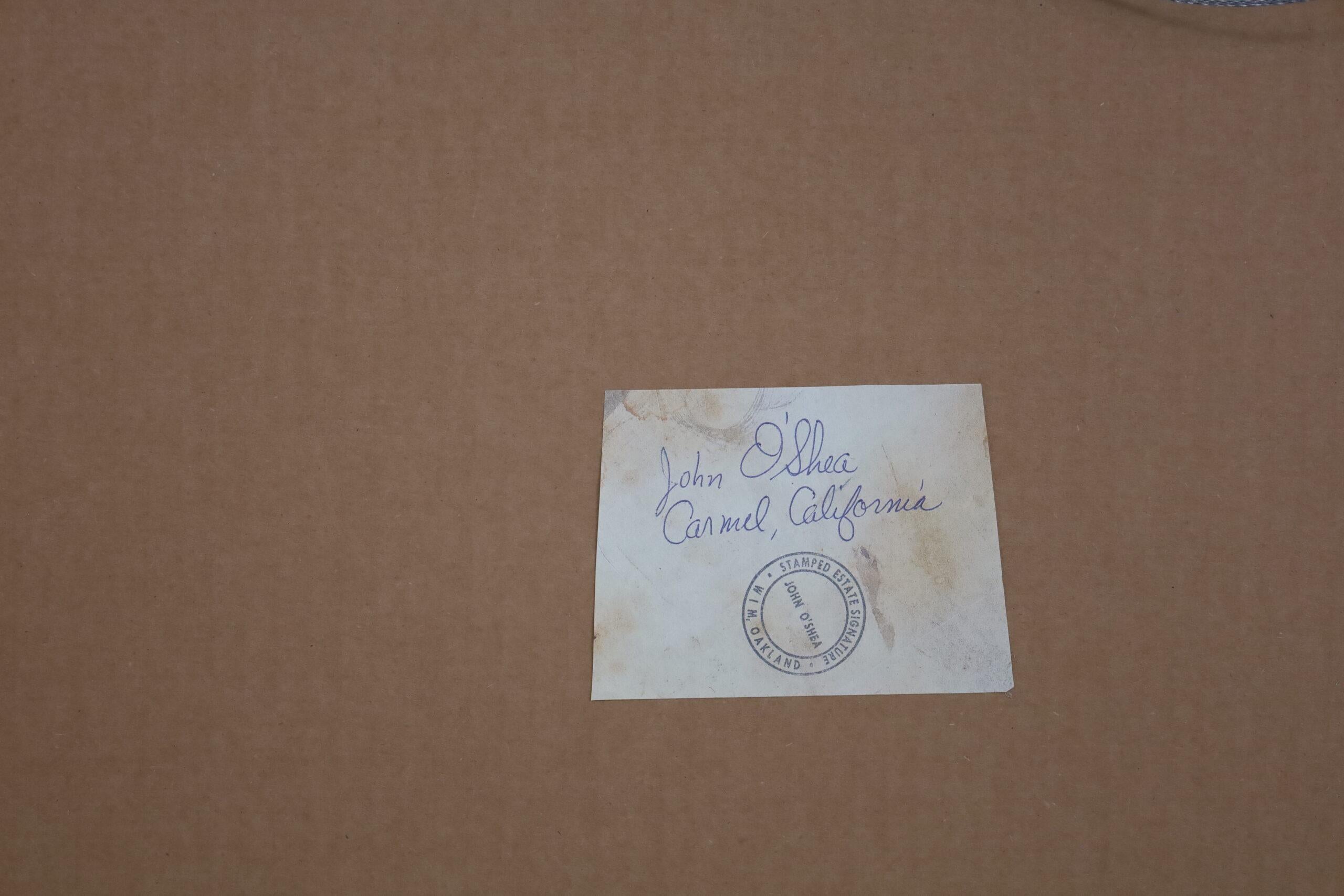 American Impressionist painting - Monterey, California Hills (Amerikanischer Impressionismus), Painting, von John O'Shea