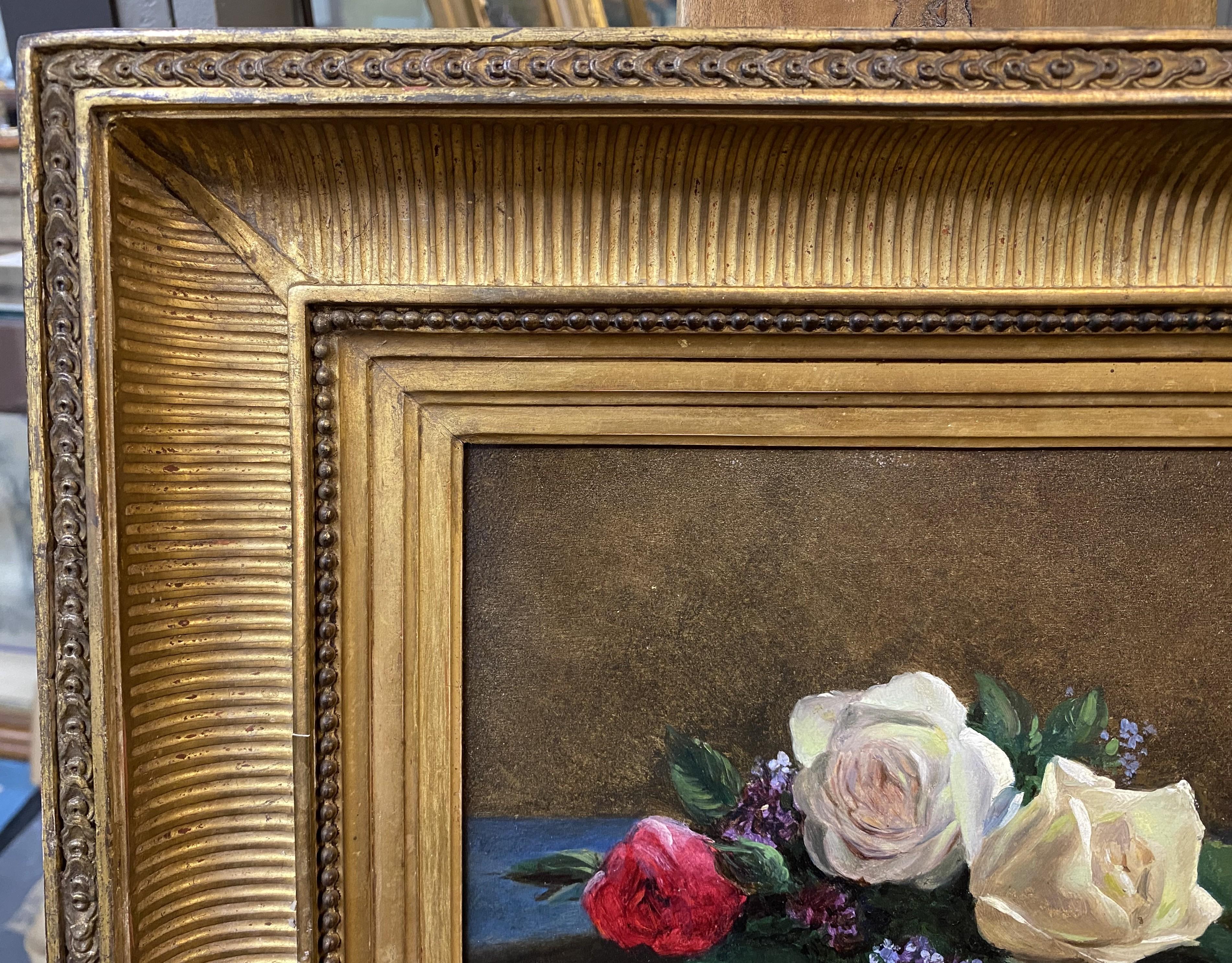 Stilleben mit Rosen im Angebot 4