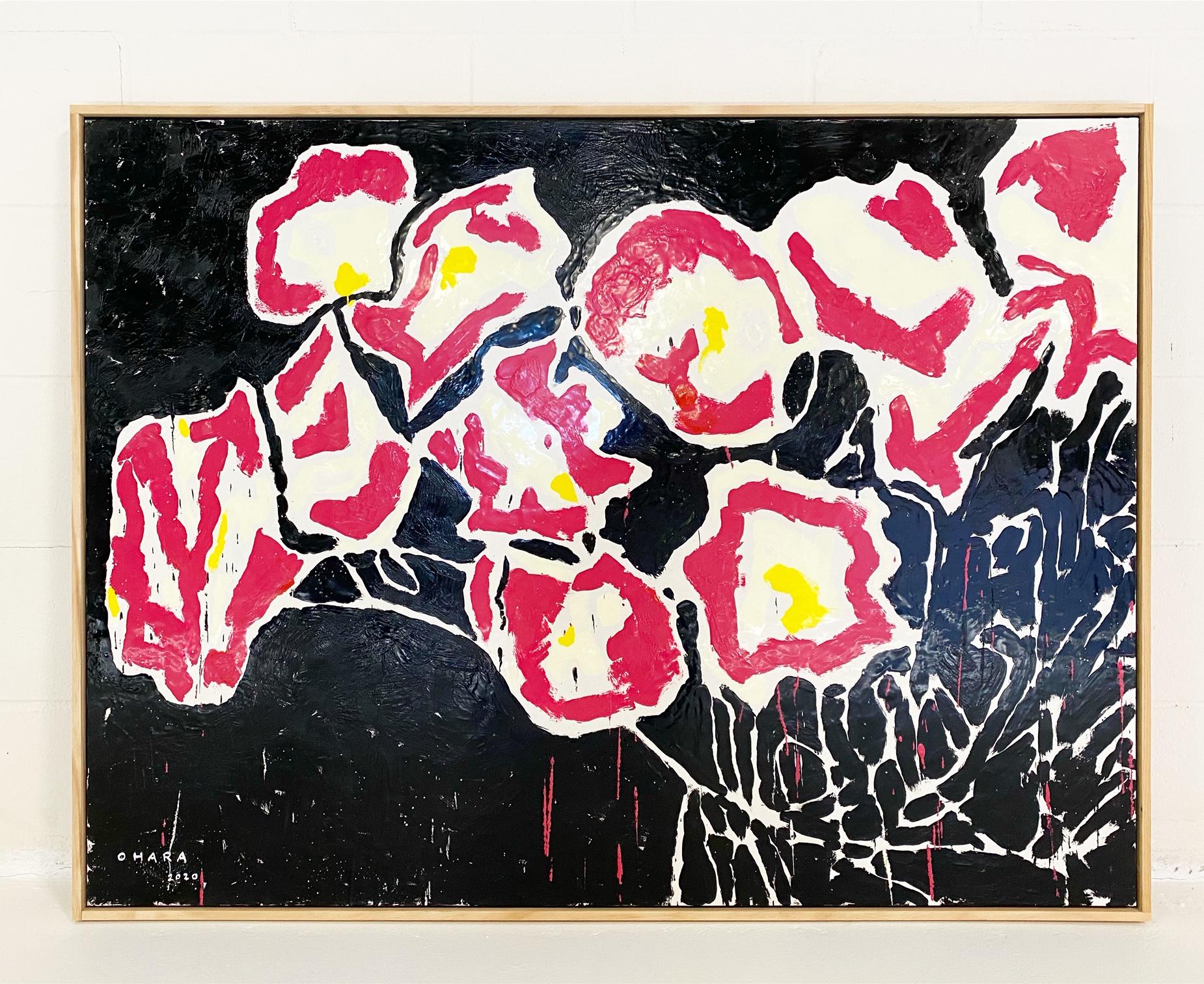 In Botanical series.
Encaustic on board.

We are proud to be the exclusive gallery of John O'Hara (American, b. 1963). O'Hara is a self-taught artist from St. Louis and is known for his large-scale abstract decorative pieces. His medium of choice