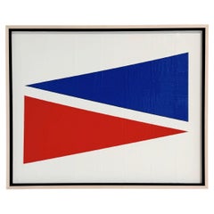 John O'Hara, Burgee Bar, 2025, Enkaustische Malerei