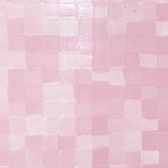 John O'Hara, BV, Pink, Encaustic Painting
