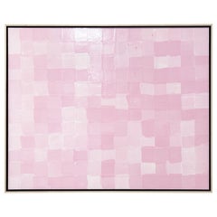 John O'Hara, BV, Pink, Encaustic Painting