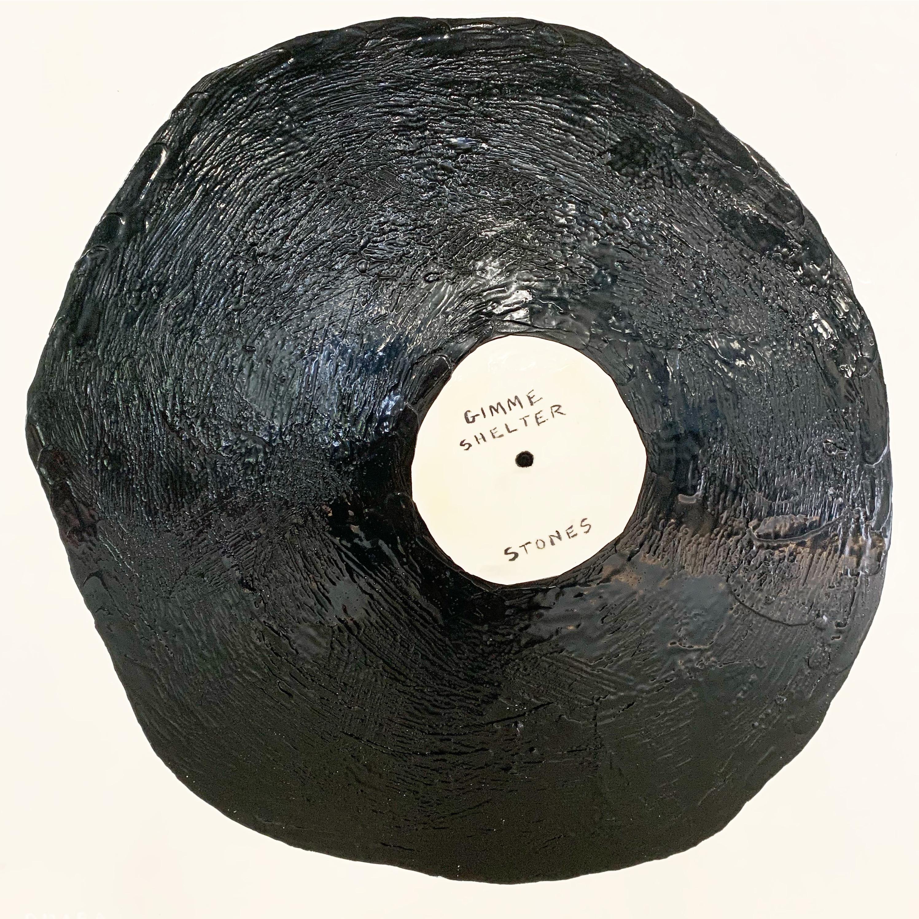John O'Hara, Custom Vinyl Record Art, Your Favorite Song, Encaustic Painting 4