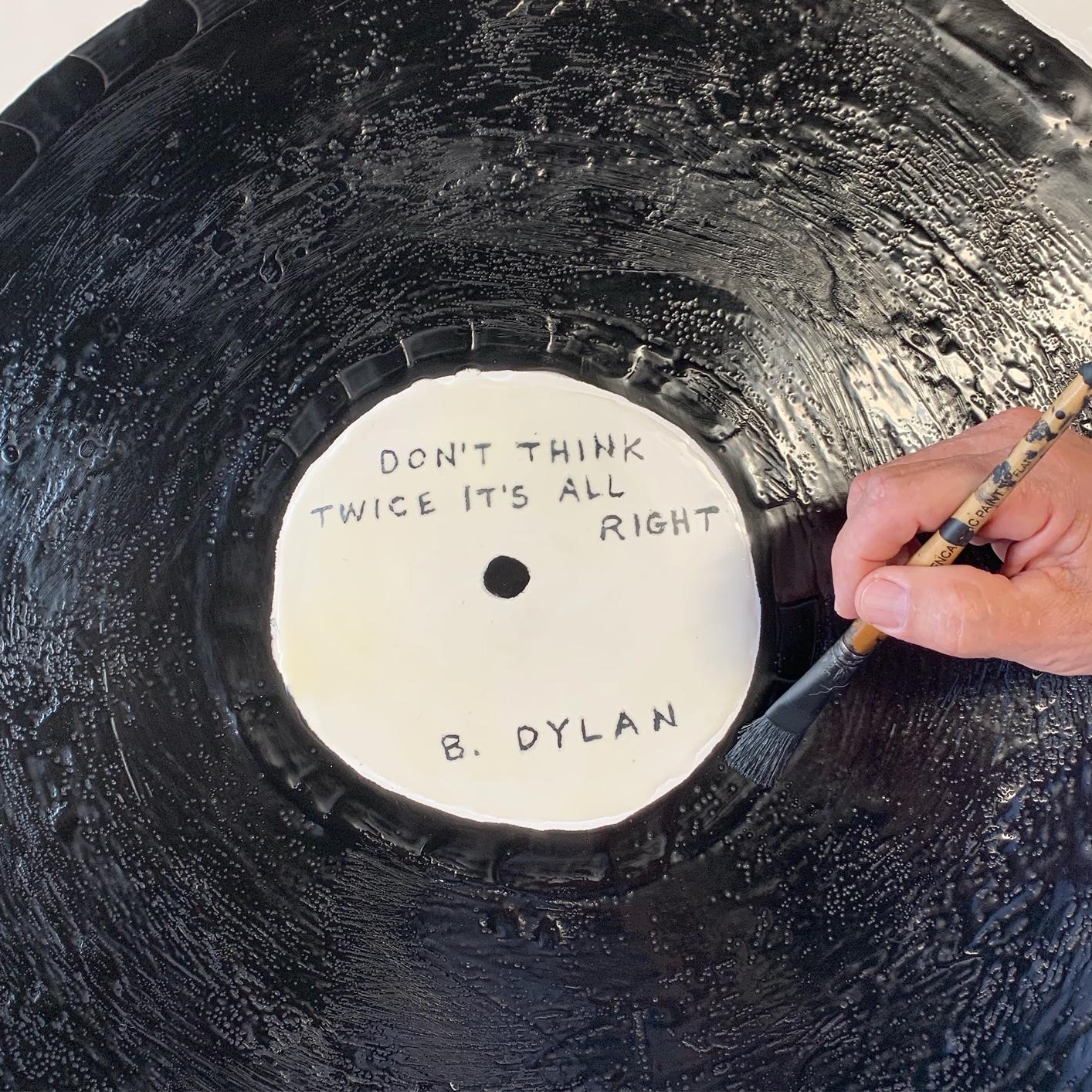 Introducing custom vinyl paintings. Commission your favorite song by artist John O'Hara. The Forsyth Art team will message you after purchase to discover the song you want for your home. Perfect for special gifts, anniversaries, birthdays, and