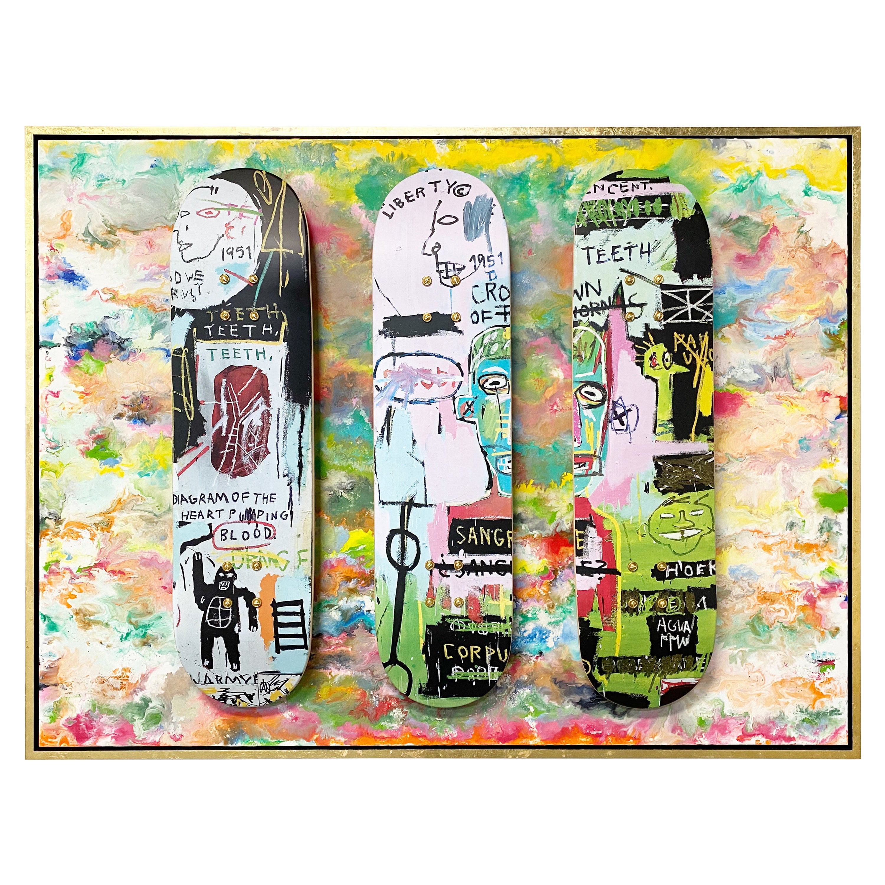 John O'Hara. Deck, 3, Peinture à l'encaustique en vente