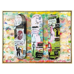 John O'Hara. Deck, 3, Encaustic Painting