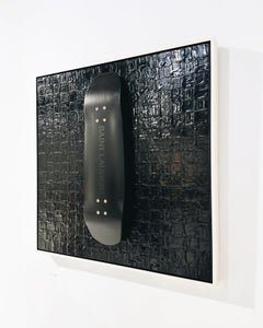 John O'Hara. Deck, Saint Laurent, 2023, peinture à l'encaustique