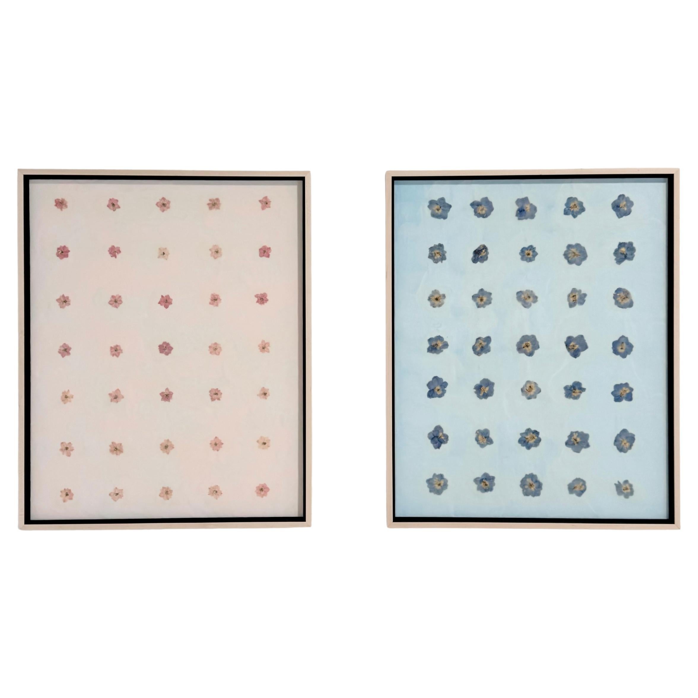 John O'Hara, Fiori, 6, 2025, Encaustic Painting