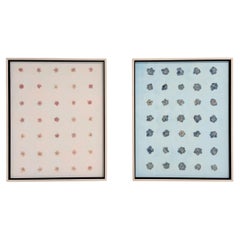 John O'Hara, Fiori, 6, 2025, Encaustic Painting