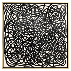 John O
Hara, Lines, 1, Encaustic Painting