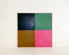 John O'Hara, Square Dance, 2, Encaustic Painting