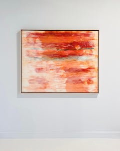 John O'Hara, Barrido por el sol, 2025, Pintura encáustica