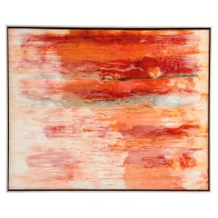 John O'Hara, Barrido por el sol, 2025, Pintura encáustica