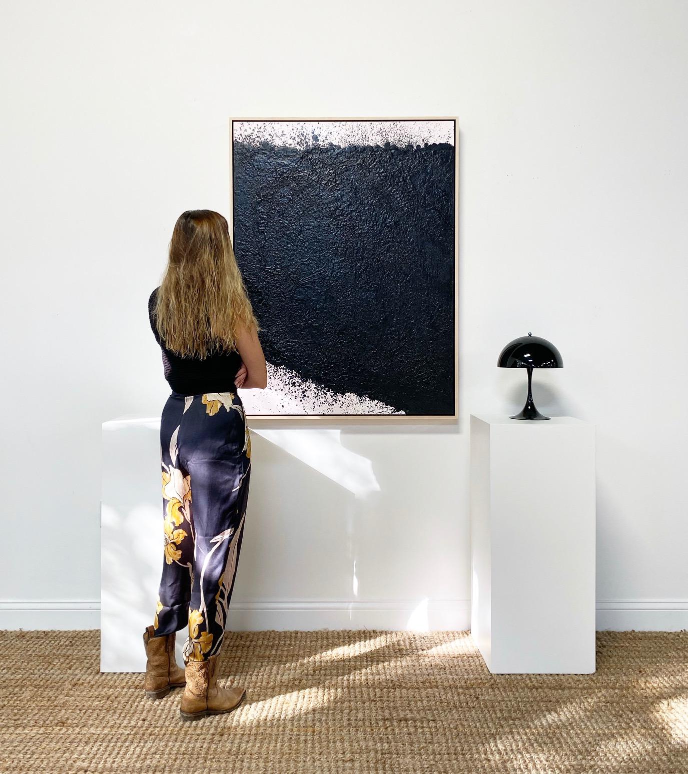 In Tar series.

Art dimensions: 36 x 48 H inches
Framed dimensions: 37.5 x 49.5 inches.

Beautiful, custom maple float frame with black interior.

Forsyth is proud to be the exclusive gallery of John O'Hara (American, b. 1963). O'Hara is a