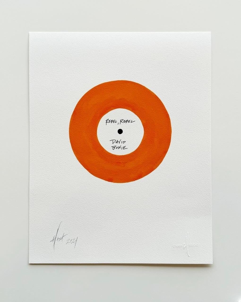 John O'Hara, El vinilo sobre papel, Encargo en venta 5
