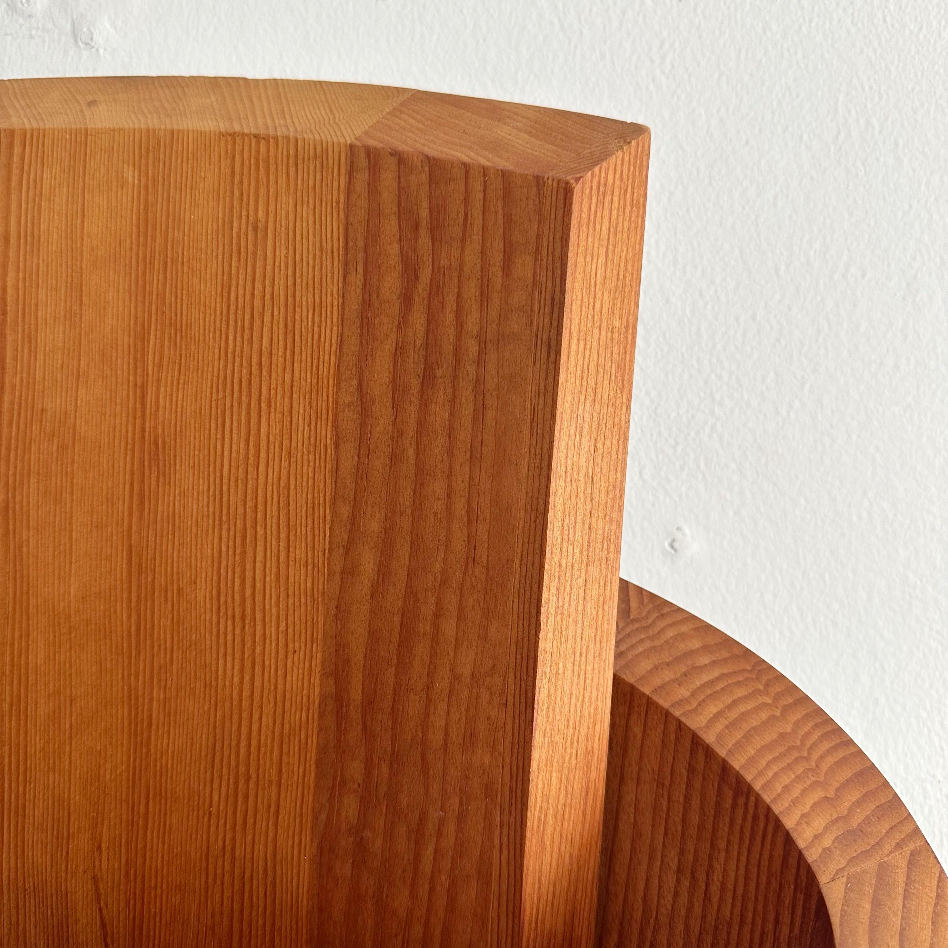 John Okulick Abstract Wooden Wall Sculpture, 