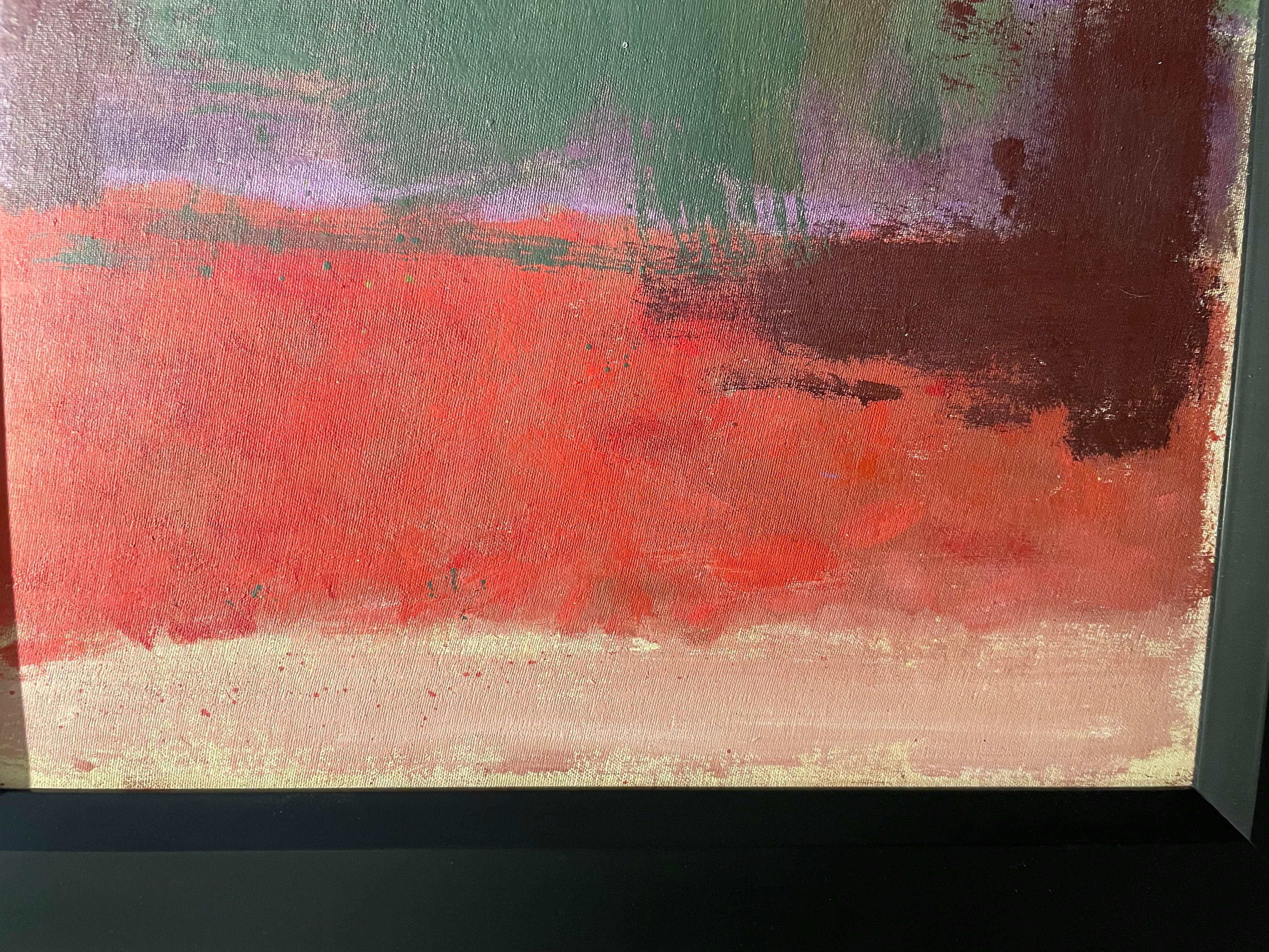 Senza titolo Pittura astratta a olio di metà secolo Artista di New York in vendita 1