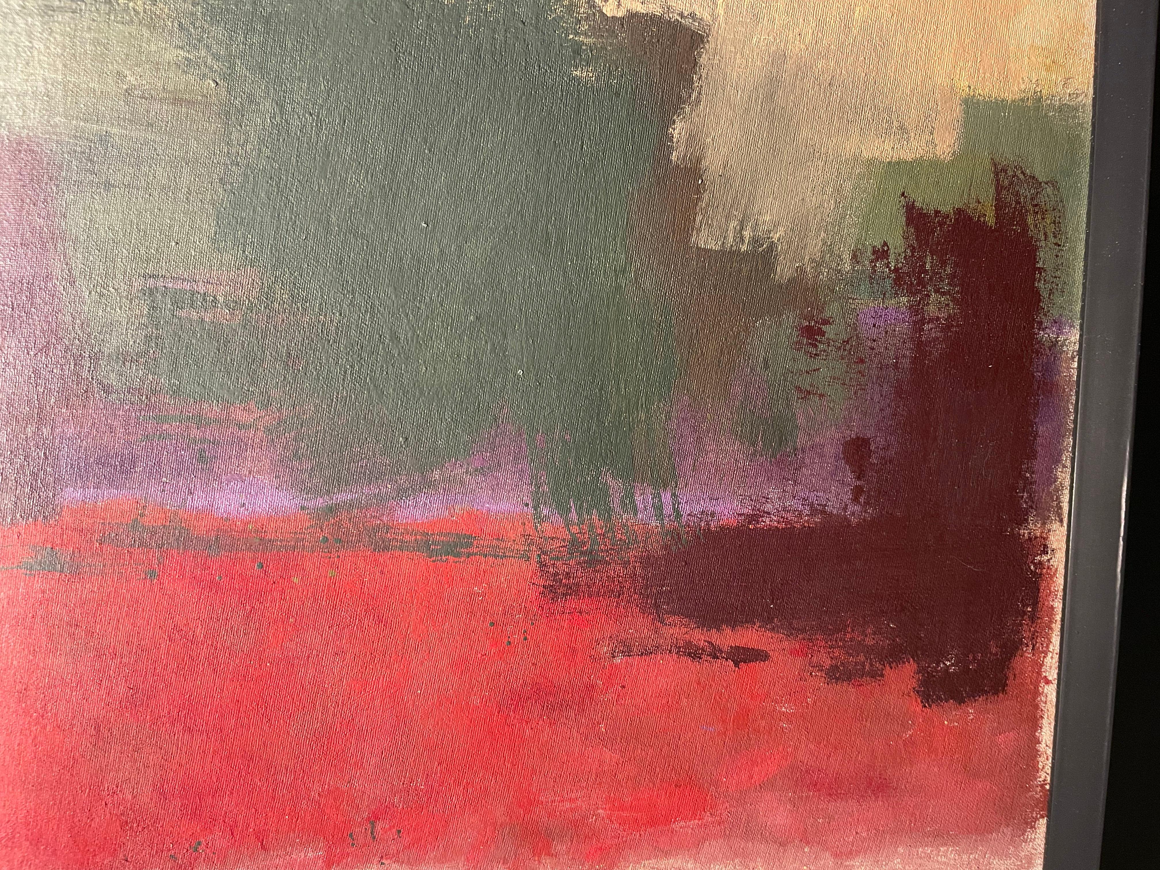 Senza titolo Pittura astratta a olio di metà secolo Artista di New York in vendita 2