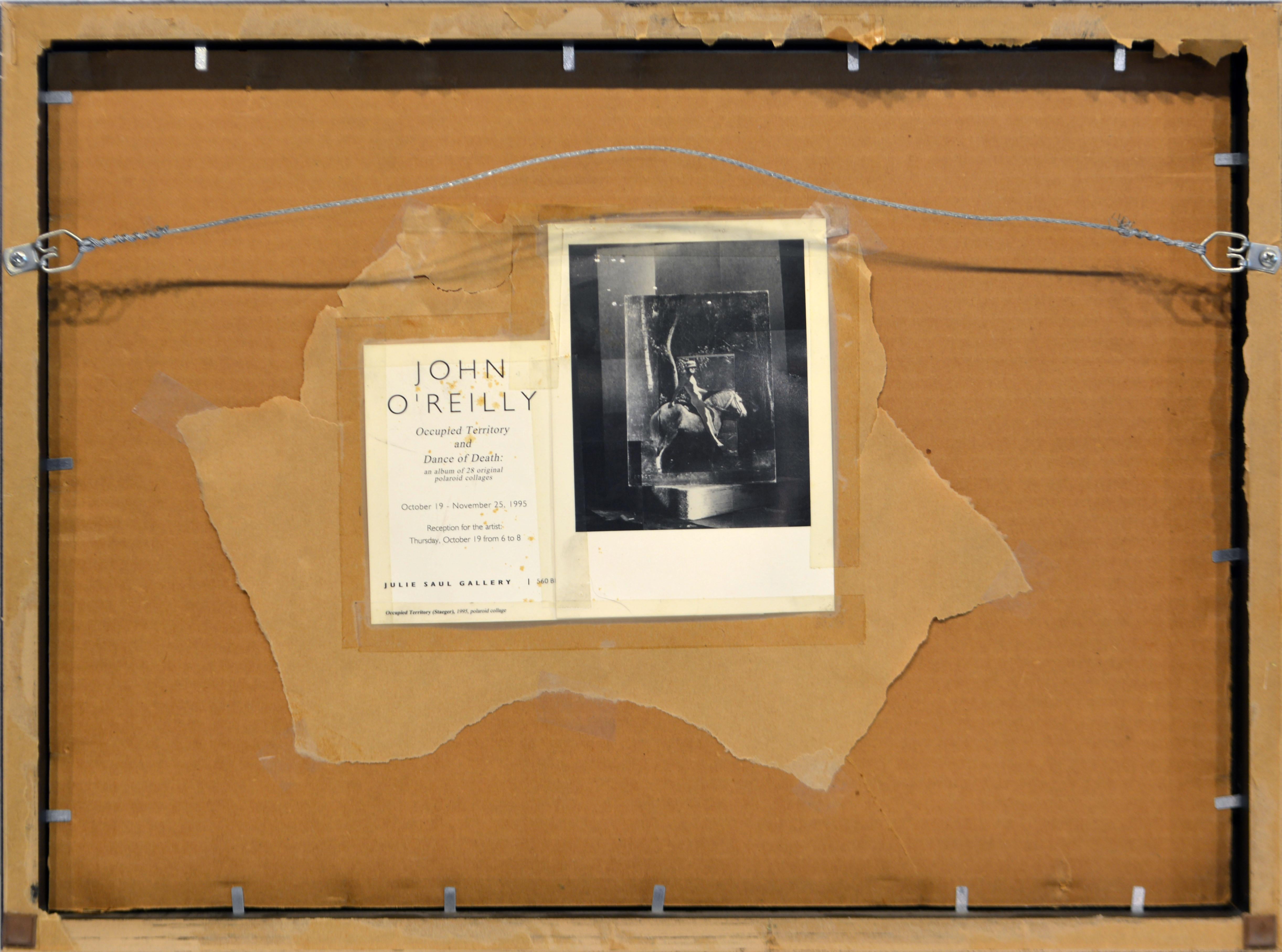 John O'Reilly, Original Surrealist Polaroid Collage from Julie Saul Gallery 1995 In Good Condition In Ft. Lauderdale, FL