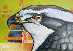 20/4 - Gray Bird Contemporary Painting