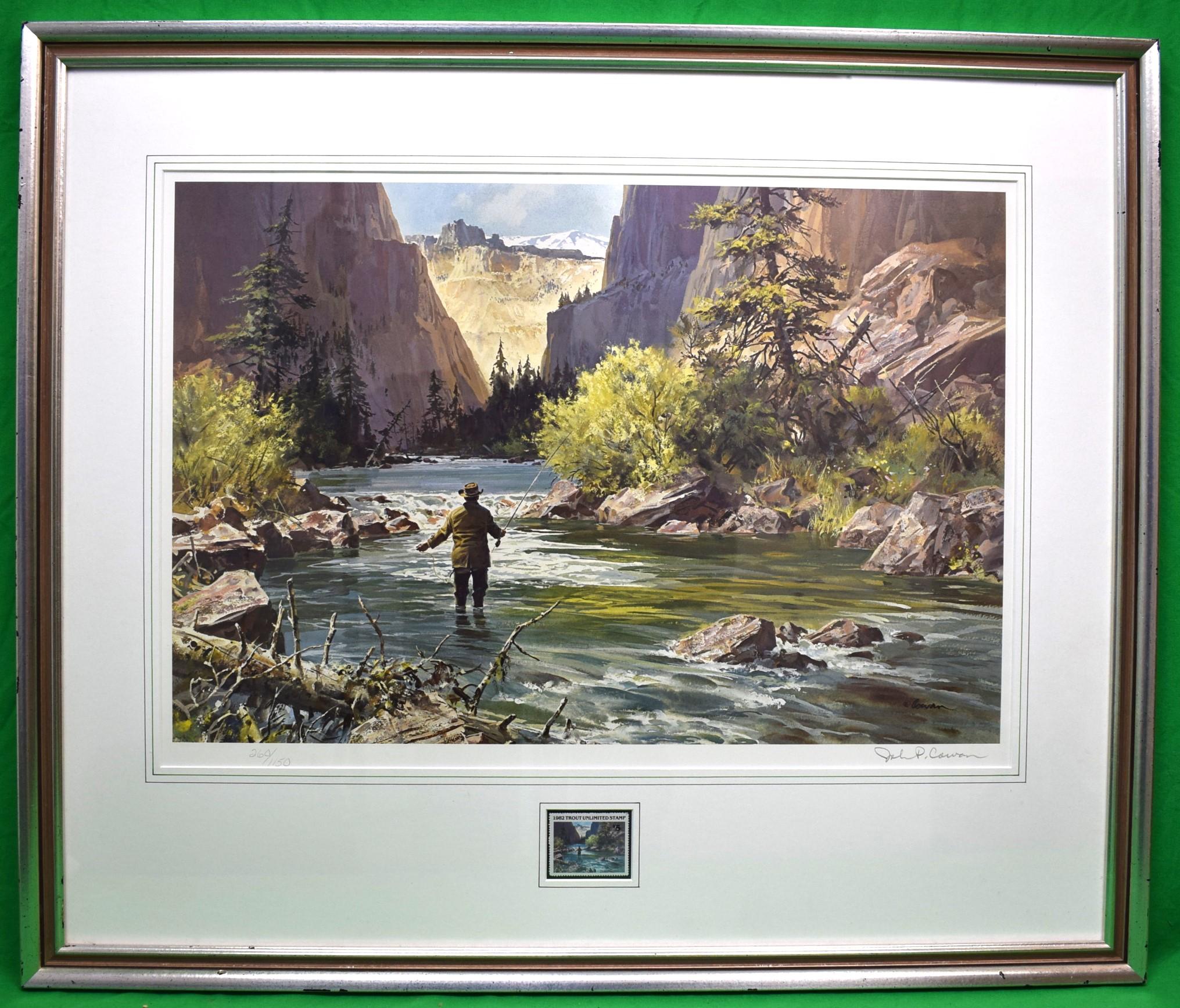 john p cowan signed print