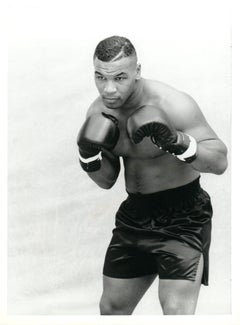 Mike Tyson in Action Vintage Original Photograph