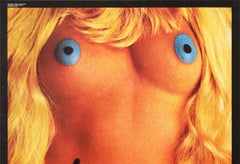 Original Vintage Poster The Rolling Stones Billy Preston 73 Nude Blonde Hot Lips