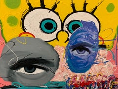 "Breaking Good" Pop Art Painting 70 x 54 inch by John Paul Fauves