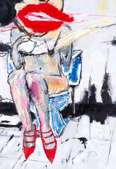 Mickey Flush - John Paul Fauves 2016 - Abstract - Le Fauves - Mickey Mouse