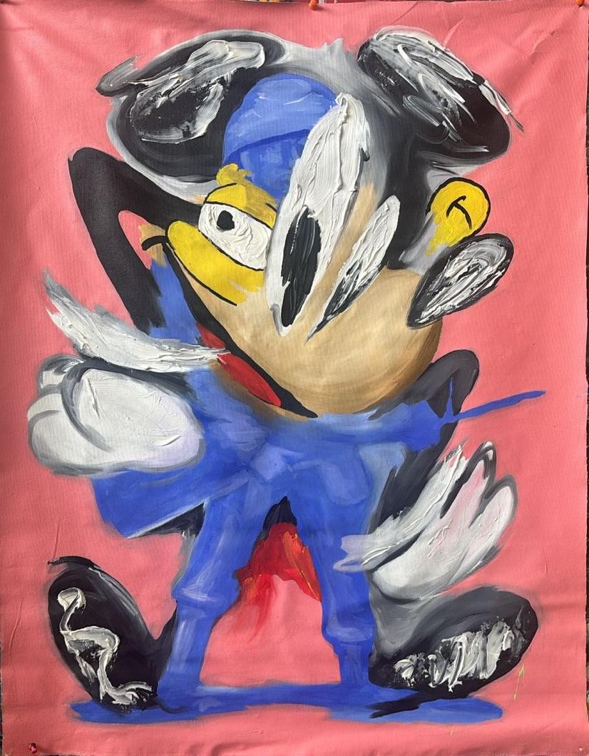 "Rosa Blau" Mischtechnik Malerei 39" x 31" Zoll von John Paul Fauves

Die Malerei wird in Rollen geliefert. 

Über John Paul FAUVES: 
John Paul Fauves (geboren 1980) ist ein zeitgenössischer Künstler aus Costa Rica. Sein künstlerischer Weg begann