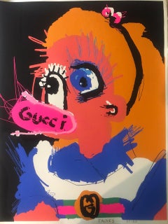 "Alice" Siebdruck 39" x 28" Zoll Ausgabe 37/50 von John Paul Fauves
